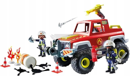 PLAYMOBIL ACTION HEROES 71842 Wóz strażacki straż pożarna, +4 lata