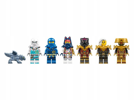 LEGO NINJAGO 71796 SMOK ŻYWIOŁU KONTRA MECH CESARZ zestaw klocków +9 lat