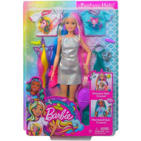 Lalka Barbie GHN04 Baśniowa fryzura
