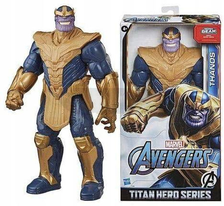 MARVEL AVENGERS THANOS figurka TITAN DELUXE 30cm