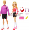LALKA BARBIE I KEN NA WROTKACH zestaw dwóch lalek + akcesoria HXK90