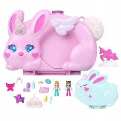 LALKA POLLY POCKET TOREBKA BAŚNIOWE KRÓLESTWO Króliczek, zestaw do zabawy JFT88