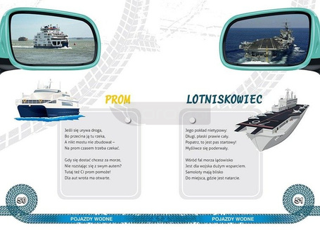 Odjazdowe pojazdy. Wierszyki dla dzieci BR GREG