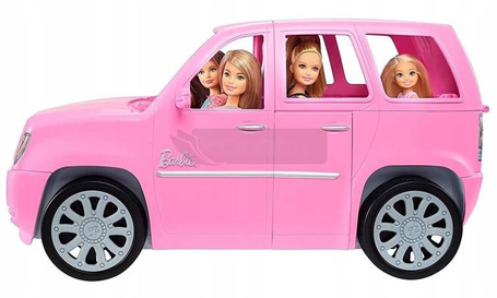 Lalka Barbie limuzyna i 4 lalki GFF58