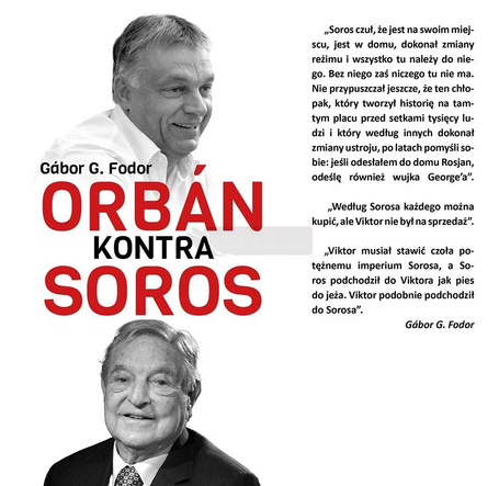 Orban kontra Soros. Trzy rozdziały o czterech...