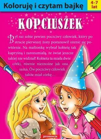 Koloruję i czytam bajkę. Kopciuszek w.2016