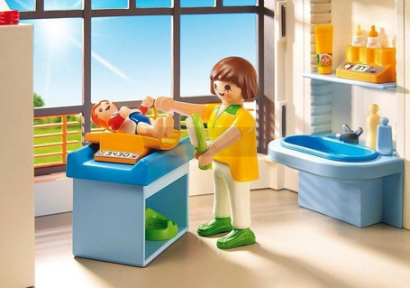 PLAYMOBIL 6657 Szpital dziecięcy z wyposażeniem