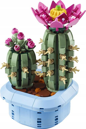 KLOCKI LEGO BOTANICALS 11509 Kwitnący kaktus, zestaw klocków +9 lat