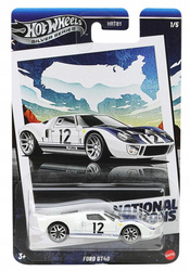 HOT WHEELS SILVER SERIES NATIONAL ICONS 1/5 Ford GT40 JBY87