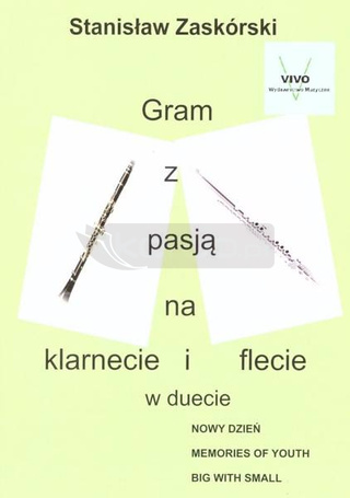 Gram z pasją na klarnecie i flecie w duecie