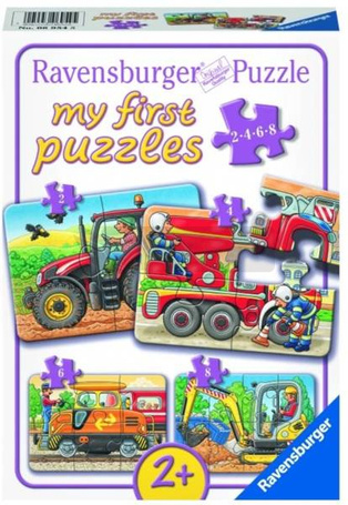Puzzle dla dzieci zestaw W pracy