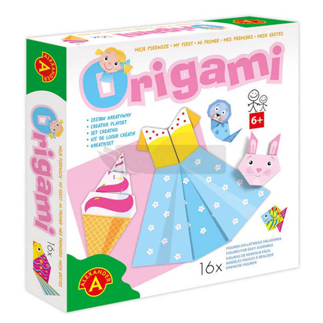 Moje pierwsze origami-sukienka
