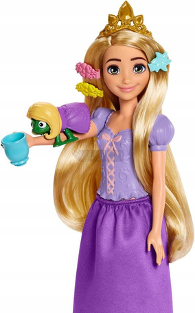 DISNEY LALKA KSIĘŻNICZKA ROSZPUNKA Wieża Roszpunki zestaw z lalką HLW30
