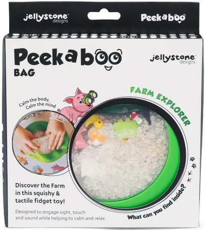 Dysk sensoryczny z figur. A-Ku-Ku! Peekaboo Farma