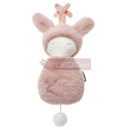 Pozytywka 25cm pudrowy róż Lulu