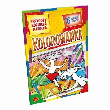 Kolorowanka - Przygody Koziołka Matołka ALEX