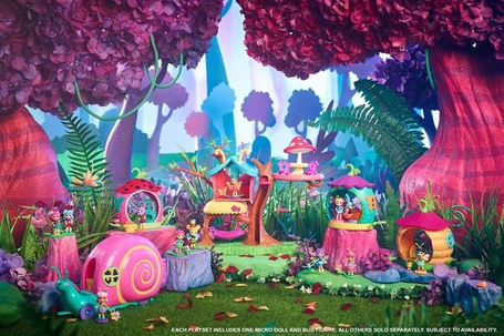 Enchantimals Małe przyjaciółki 2-pak Kwitnący Ogród Lalki Ast.