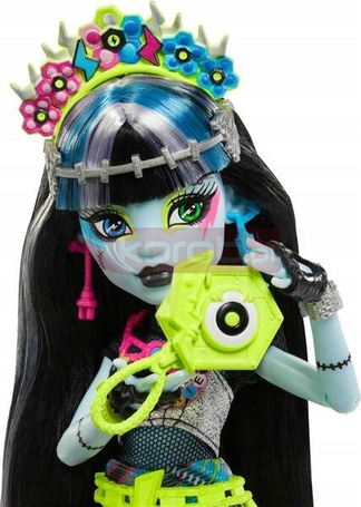 LALKA MONSTER HIGH MONSTER FEST FESTIWALOWE STYLIZACJE Frankie Stein HXH79