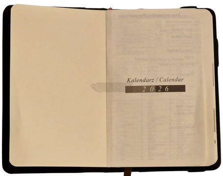 Wkład wymienny kalendarz 2026 A6 tygodniowy
