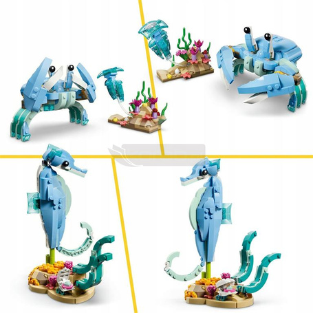 KLOCKI LEGO CREATOR 31385 Zwierzęta morskie: piękny delfin, zestaw +9 lat
