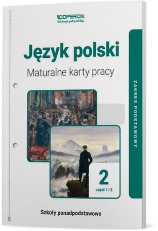 Język polski LO 2 Maturalne karty pracy ZP cz.1-2