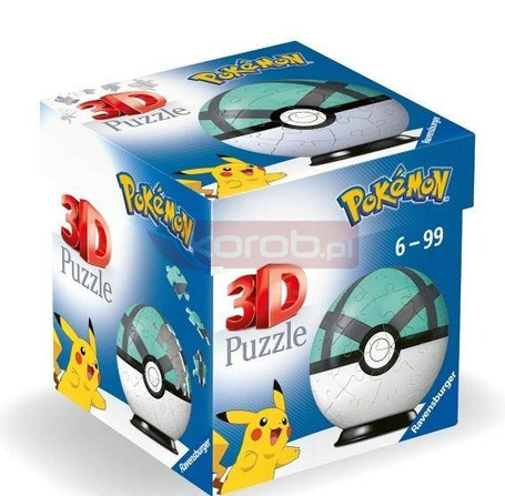 Puzzle 3D Kula: Pokemon Net Ball