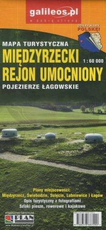 Mapa - Międzyrzecki Rejon Umocniony 1:60 000
