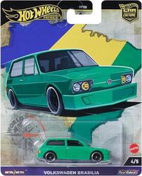 HOT WHEELS PREMIUM CAR CULTURE WORLD TOUR 4/5 Volkswagen Brasilia HRV82