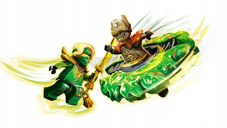 KLOCKI LEGO NINJAGO 71850 Lloyd kontra ziemny potwór na spinnerze