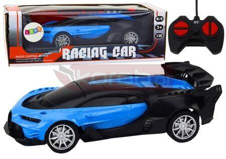 Auto sportowe RC 1:22 niebieskie