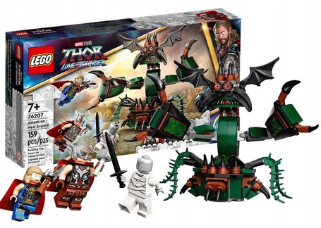 LEGO MARVEL THOR 76207 Atak na Nowy Asgard