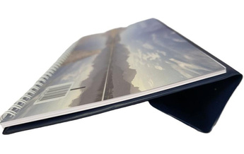 Kalendarz 2026 biurkowy z podkładką plastikową PCV