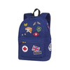 Plecak młodzieżowy granatowy z naszywkami Badges Navy CoolPack