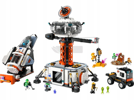 LEGO CITY SPACE 60434 STACJA KOSMICZNA I STANOWISKO STARTOWE RAKIETY