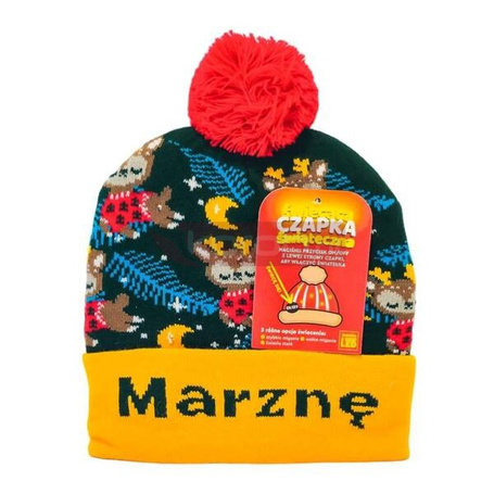 Czapka LED Marznę