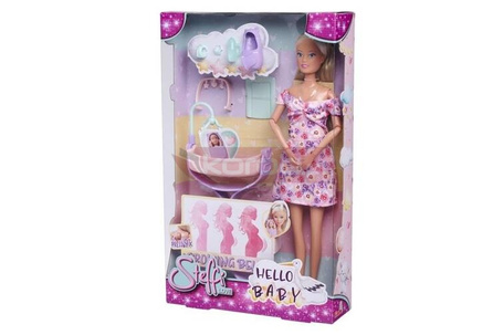 Steffi Hello Baby z rosnącym brzuchem
