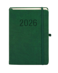 Kalendarz 2026 A5 Memofix DNS zielony