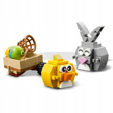 KLOCKI LEGO 40808 Poszukiwanie pisanek z zajączkiem i kurczaczkiem, zestaw