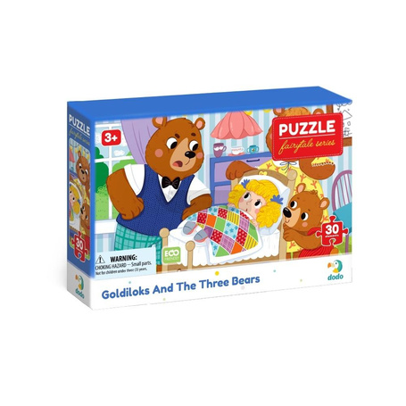 Puzzle Złotowłosa i Trzy Niedźwiedzie 30el