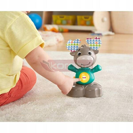 FISHER PRICE LINKIMALS interaktywny łoś uczy j.pol GKC34