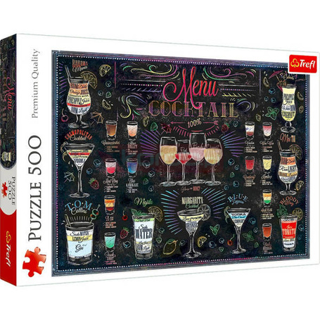 Puzzle 500 elementów Karta drinków