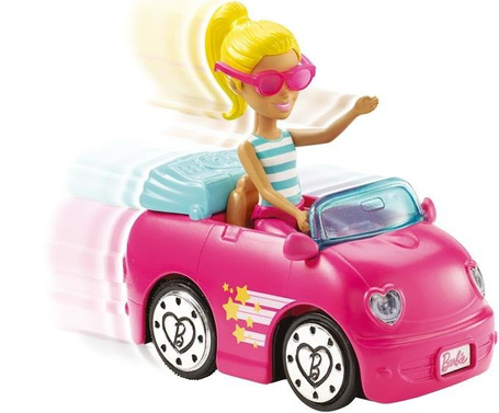 Barbie On The Go Pojazd + Lalka Ast.