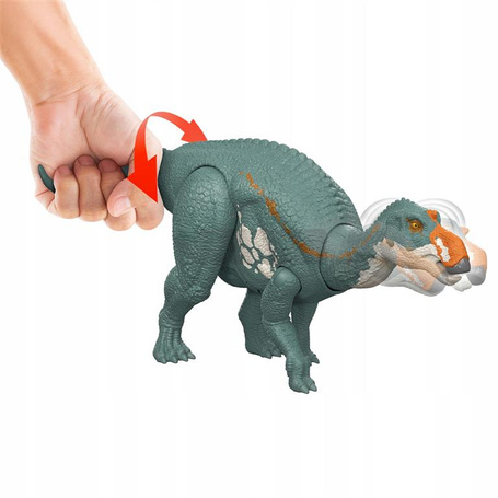 JURASSIC WORLD RYCZĄCY DINOZAUR Maiasaura figurka z dźwiękiem JGC82