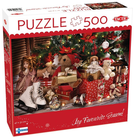 Puzzle 500 Christmas presents and toys