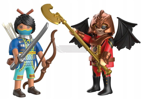 PLAYMOBIL DUO PACK 71884 Pojedynek Novelmore vs Burnham, zestaw +4 lata