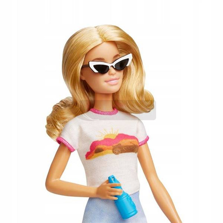 LALKA BARBIE MALIBU Z PIESKIEM W PODRÓŻY HJY18