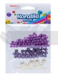 Koraliki do nawlekania 3 kolory 36g