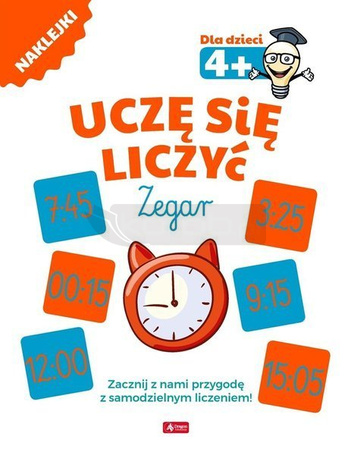 Uczę się liczyć. Zegar 4+