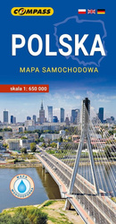 Mapa - Polska mapa samochodowa lam 1:650 000