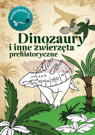 Kolorowanka. Dinozaury